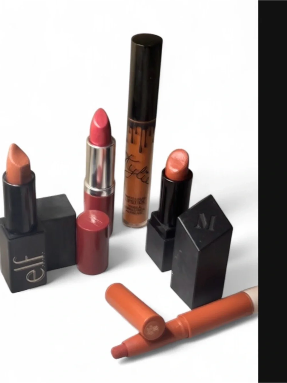 Kylie cosmetics + Clinique Nude Lipstick Bundle 5pc | e.l.f. Morphe Maybelline